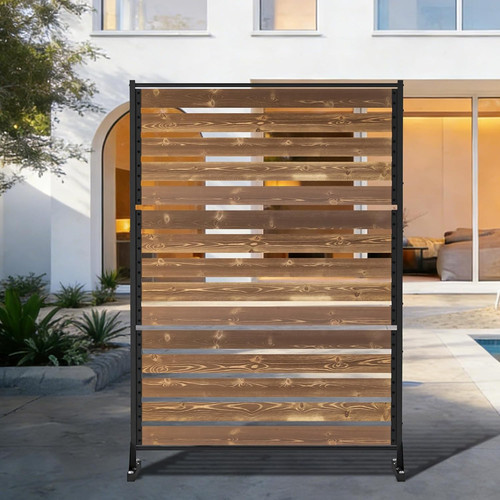 6ft wooden privacy screen - 6ft,