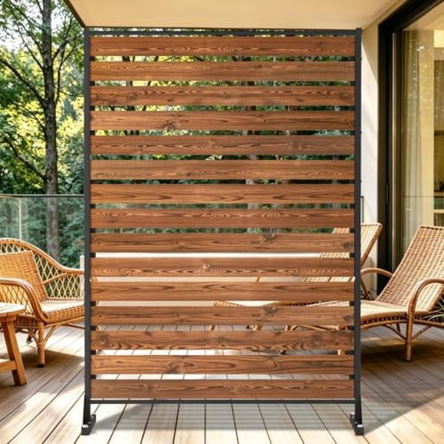 6ft wooden privacy screen - 6ft,